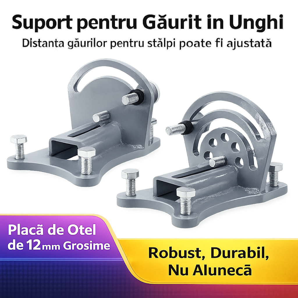 Suport unghi reglabil pentru mașina de găurit cu carotă