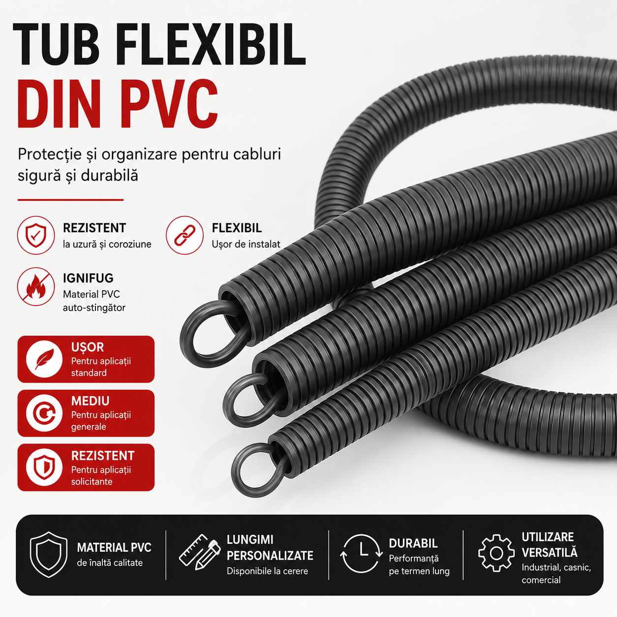 Arc flexibil pentru îndoit țevi PVC electrice