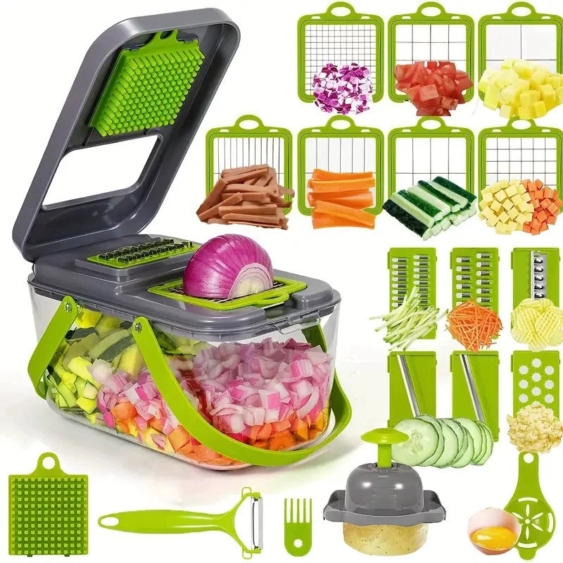 Tocător multifuncțional de legume