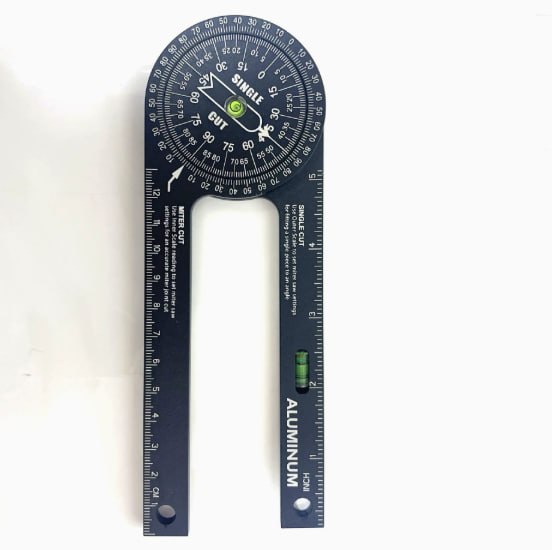 Raportor Digital din Aluminiu cu Nivel cu Bulă