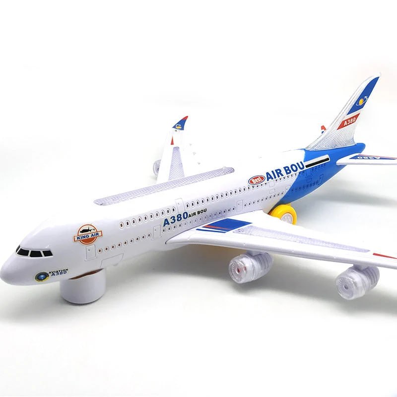 Avion Jucărie A380 cu Lumini – King Air BOU