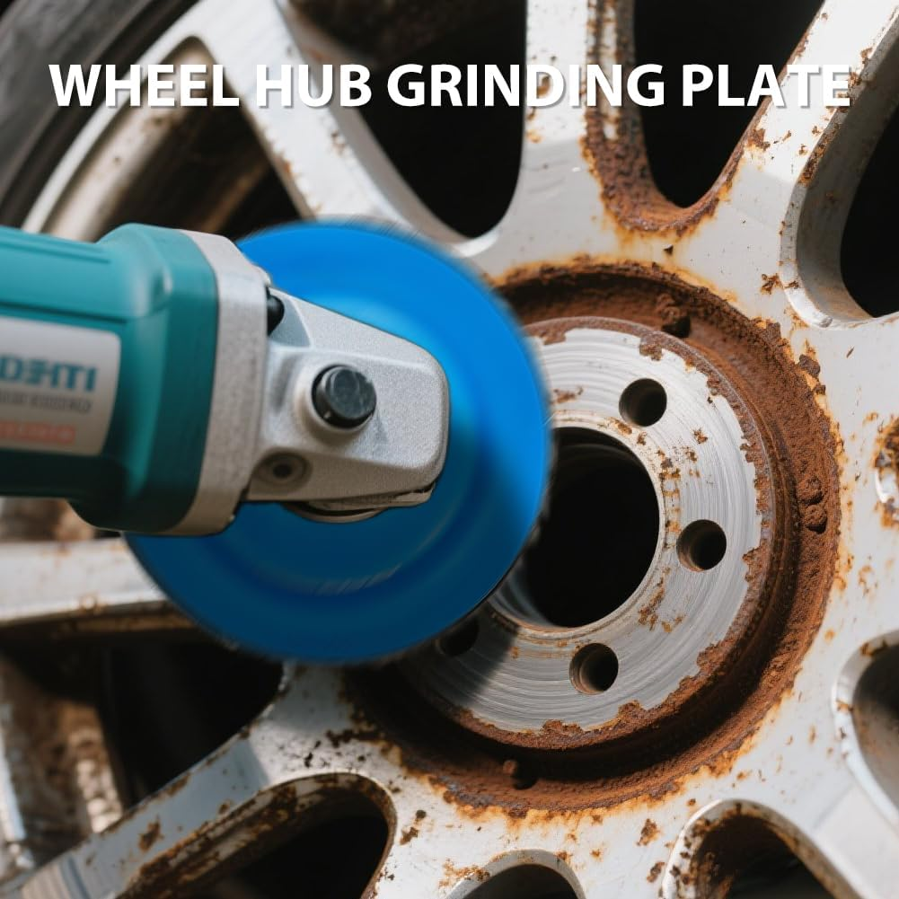WheelShine™ – Disc Abraziv pentru Curatarea Butucului si Discului de Frana