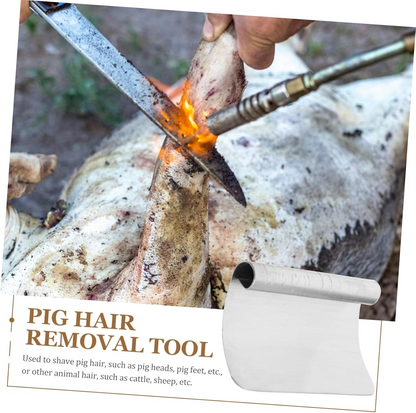 HogClean Pro™ – Razuitor profesional din otel inoxidabil pentru par de porc