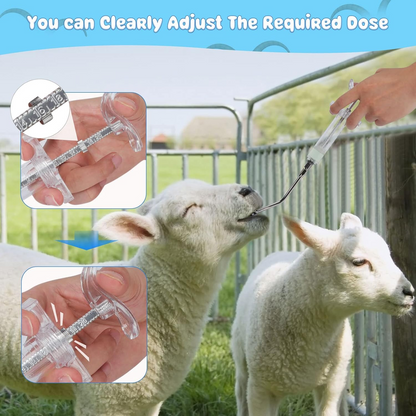BIOPUMP™ Seringa Manuala pentru Hranirea Animalelor
