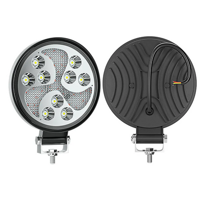 Voltaris™ - Proiector LED Rotund 9 Chipuri pentru Offroad si Utilaje (Set 2 Bucati)