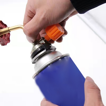 GasBridge Pro™ - Adaptor de transfer pentru reincarcare cartuse butan din butelie