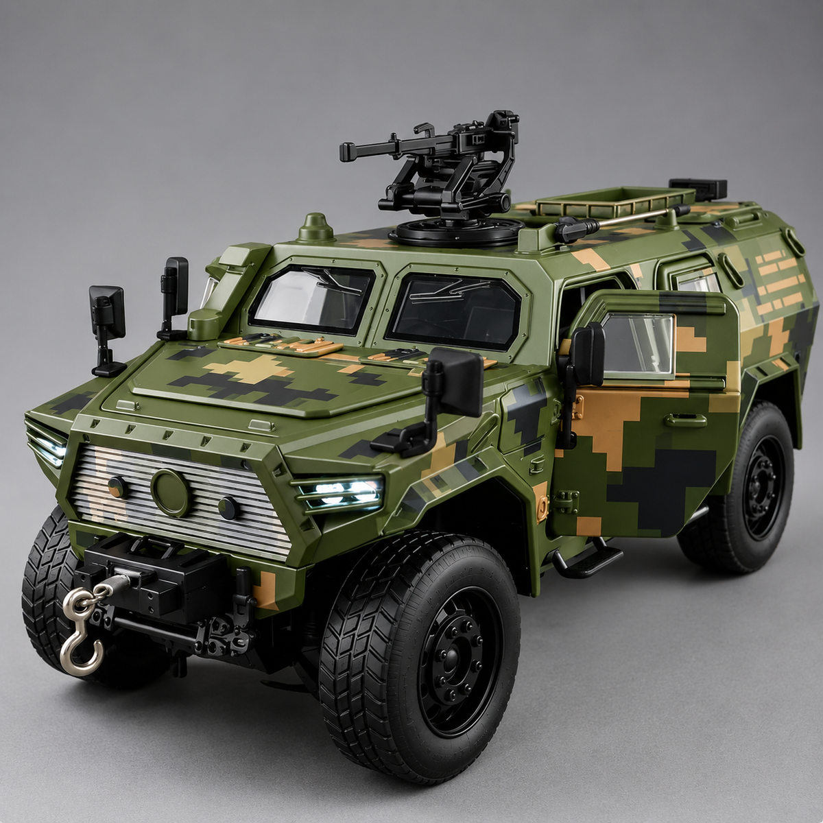 Mașinuță Blindată Militară Die-Cast – Model Colecție 1/6