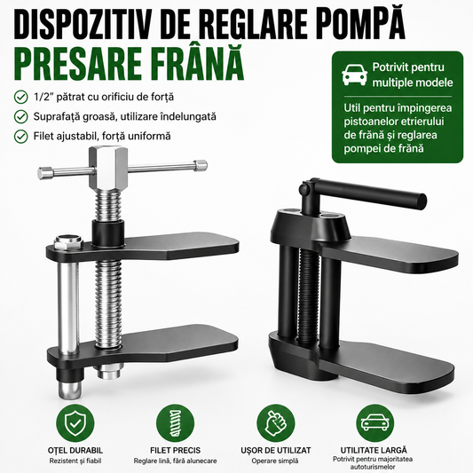 Dispozitiv pentru retras pistoanele de frână la disc
