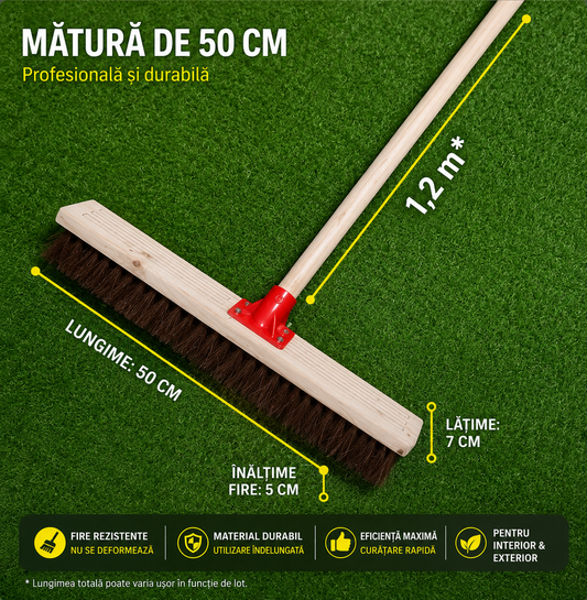 BRUSHPRO™ - Perie Profesionala pentru Finisarea Betonului (40cm)