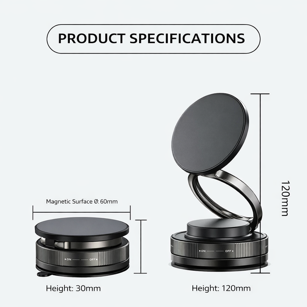 MagRing Pro™ – Suport Magnetic Reglabil pentru Telefon