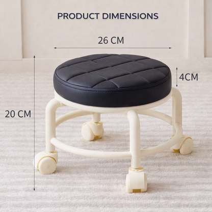 RollSeat™ – Scaun Compact cu Roti pentru Casa