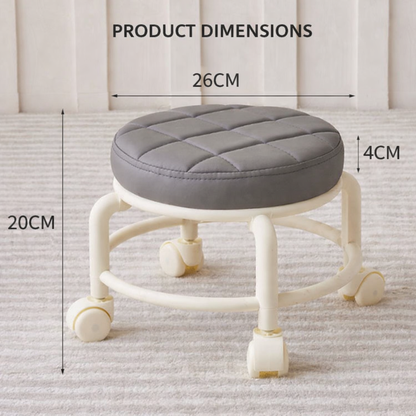 RollSeat™ – Scaun Compact cu Roti pentru Casa