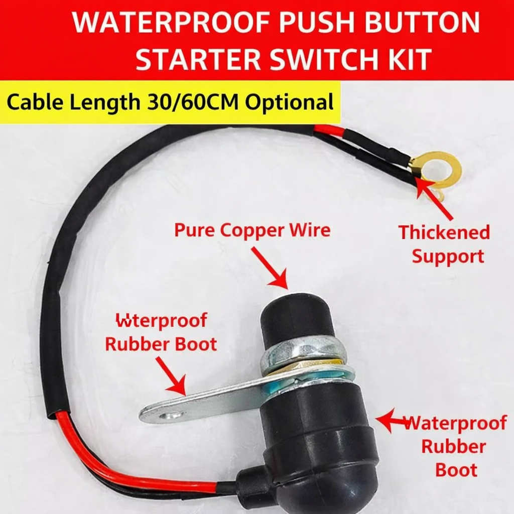 StartSwitch™ – Buton Universal de Pornire pentru Motor