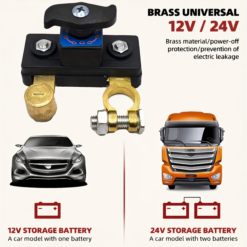 Plonch™ – Intrerupator Principal pentru Baterie Auto