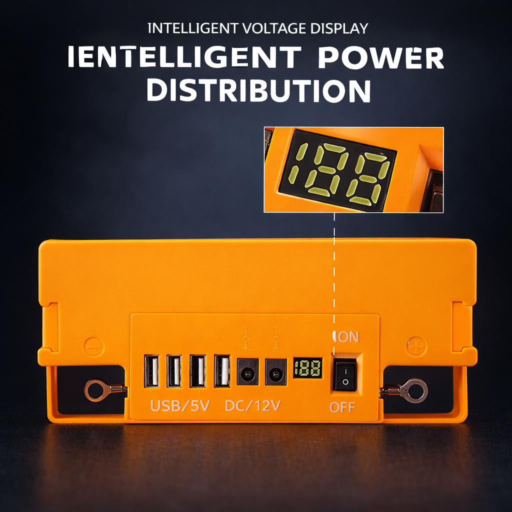 PowerDock™ – Panou Alimentare Auto cu USB si DC