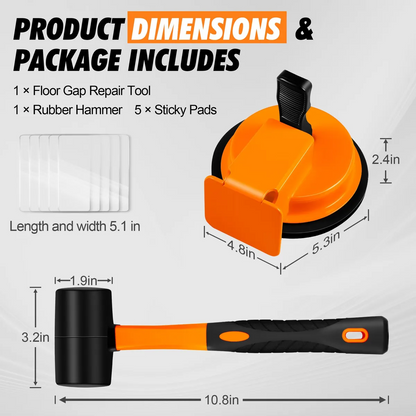 Regrip™ - Ventuza de aliniere si reparare rosturi pentru parchet