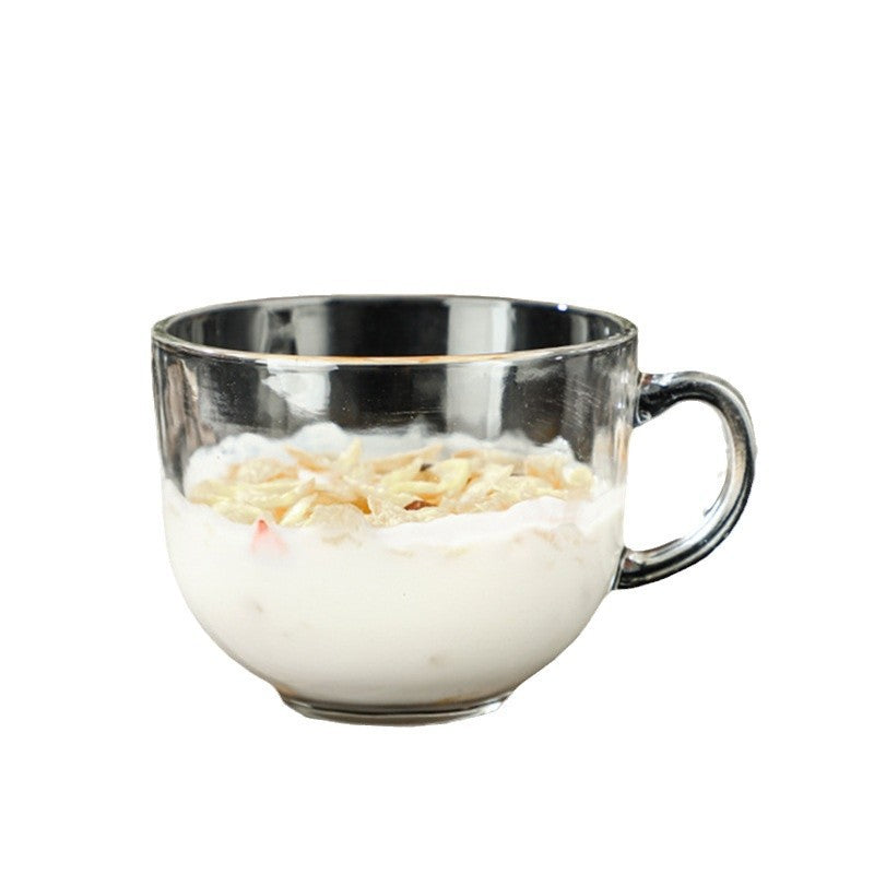 Cupa Elegantă din Sticlă cu Mânere pentru Lapte și Cereale - image 6