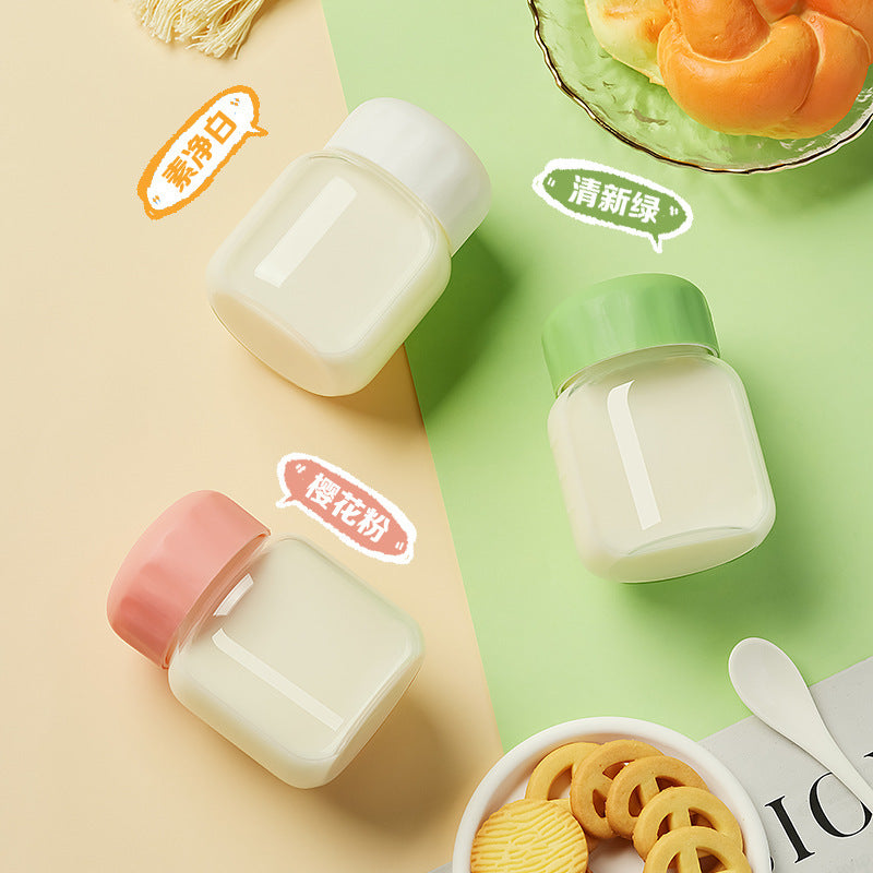 Pahar din Sticlă cu Design Creativ pentru Milkshake și Băuturi Răcoritoare - image 3