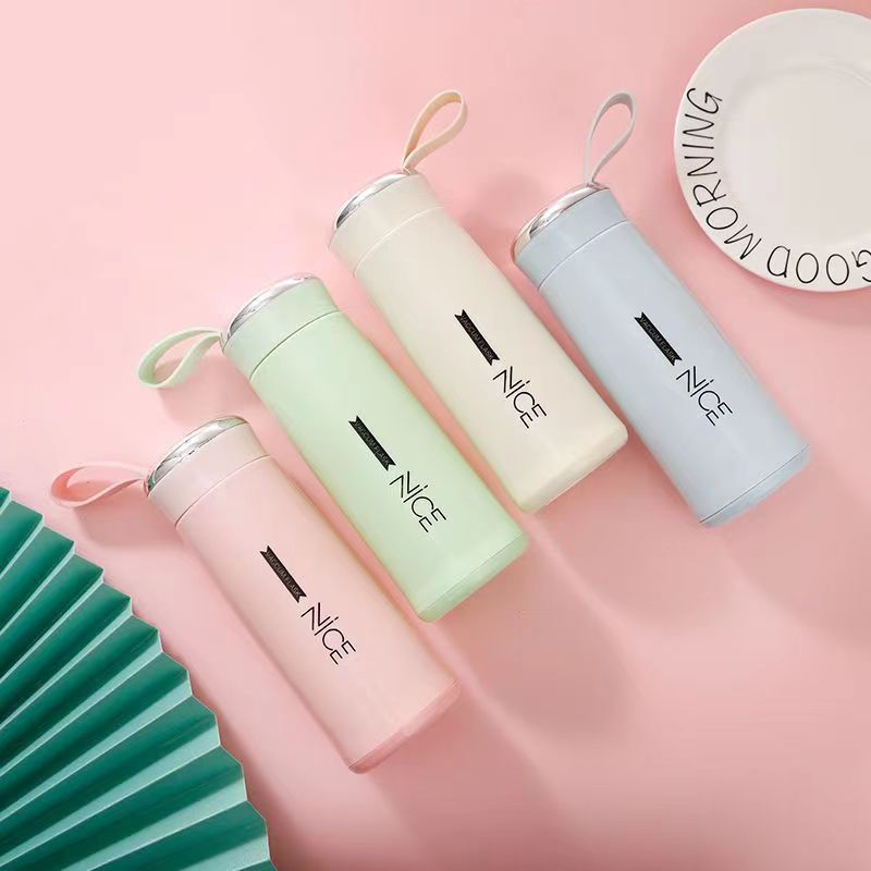 Cana din sticlă dublă cu mâner pentru birou și studii elegante - image 5