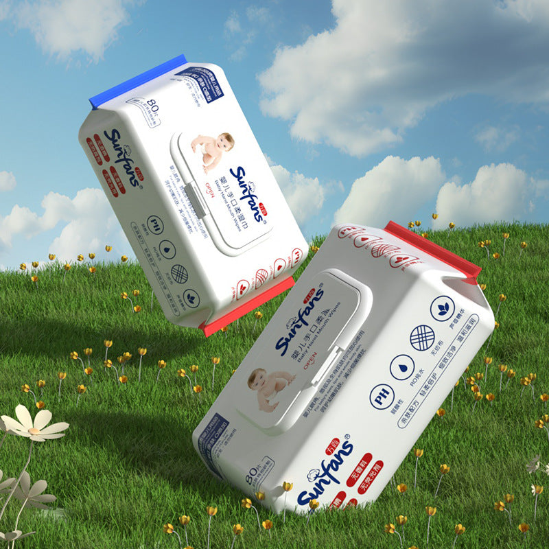 Șervețele Umidificate pentru Bebeluși cu Pachet Generos de 80 Bucăți - image 10