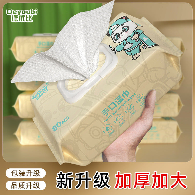 Șervețele Umidificate pentru Bebeluși cu Pachet Generos de 80 Bucăți - image 7