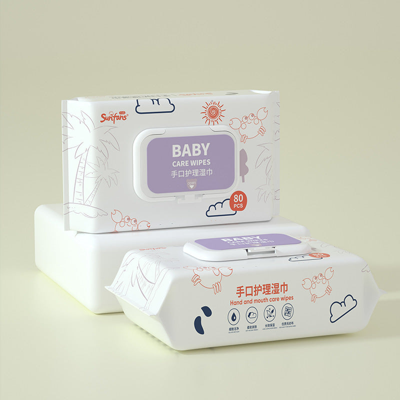 Șervețele Umidificate pentru Bebeluși cu Pachet Generos de 80 Bucăți - image 9