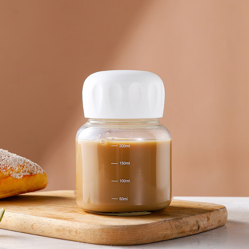 Pahar din Sticlă cu Design Creativ pentru Milkshake și Băuturi Răcoritoare - image 8