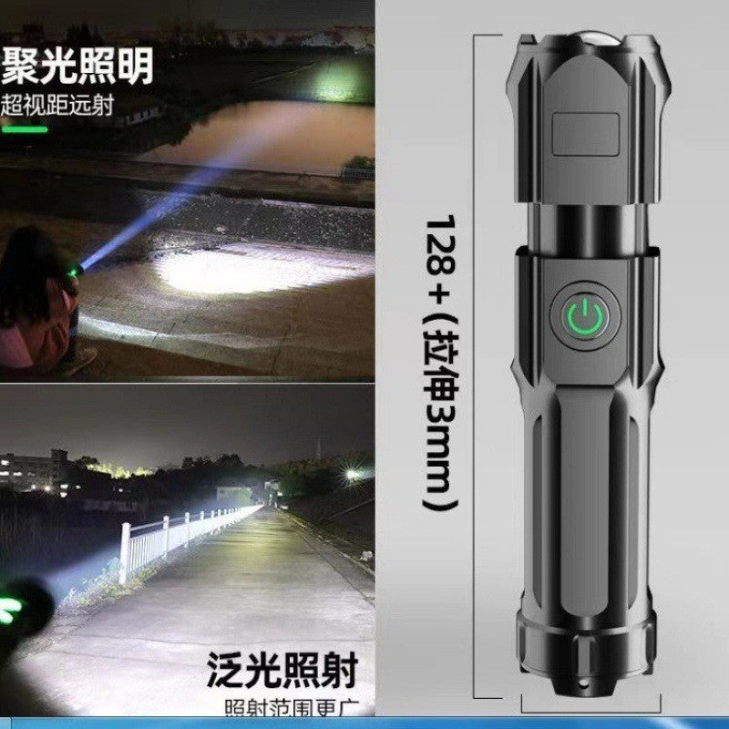 Lanterna LED Profesională cu Funcție de Zoom și Reîncărcare - image 4