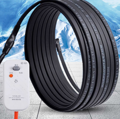 Klimasure™ - Banda Electrica Anti-Inghet cu Stecher RCD 8mm (5 Metri)