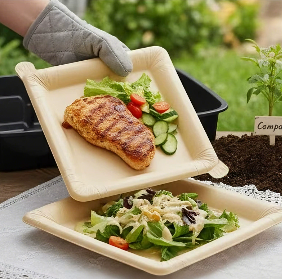 Peel Plate™ – Farfurii Practice pentru Mese, Petreceri si Evenimente (80 buc)