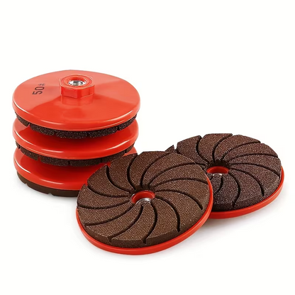 Polix™ – Set 3 discuri profesionale pentru slefuire si polish (50/100/200)