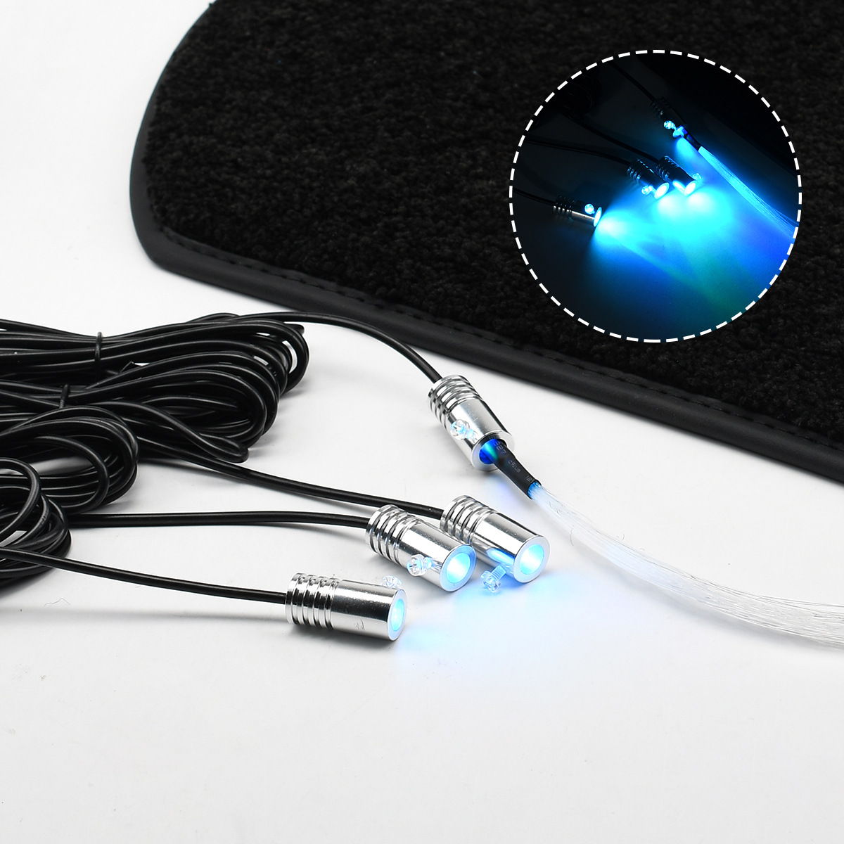 Covorașe Auto LED Starlight – Efect Cer Înstelat