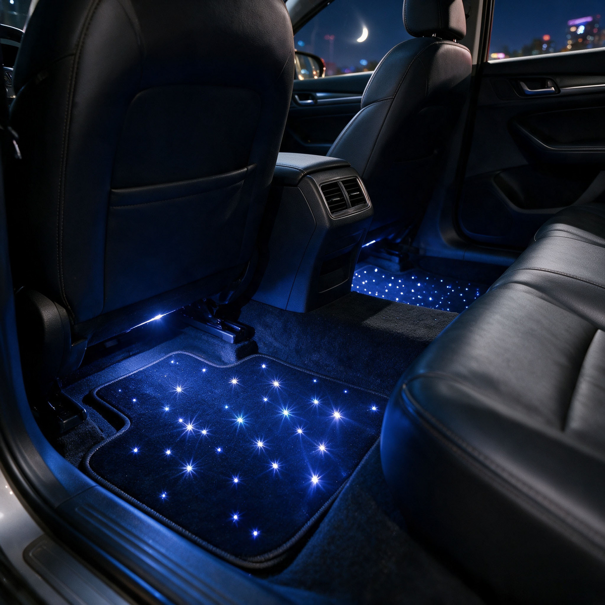 Covorașe Auto LED Starlight – Efect Cer Înstelat