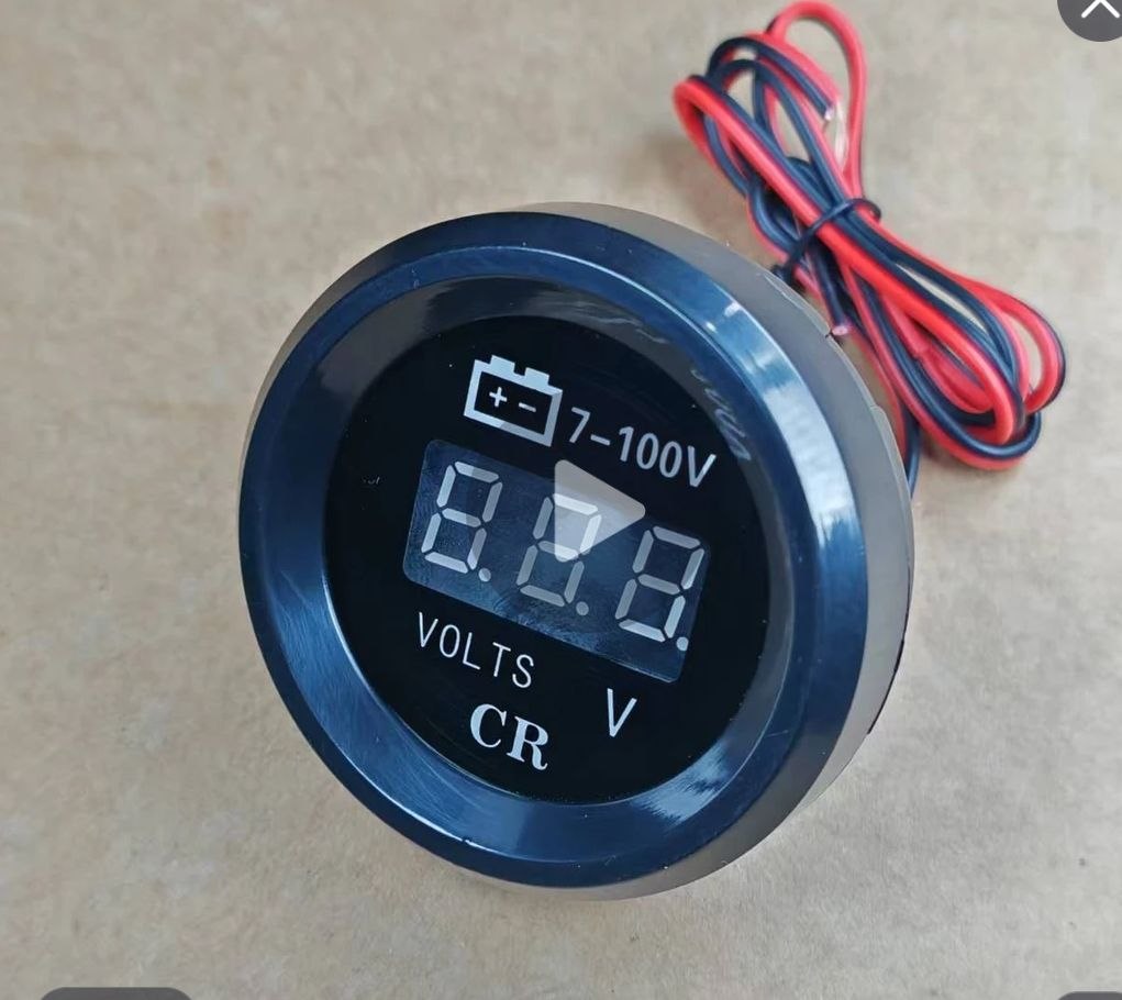 Voltmetru Digital pentru Baterie Auto 7-100V