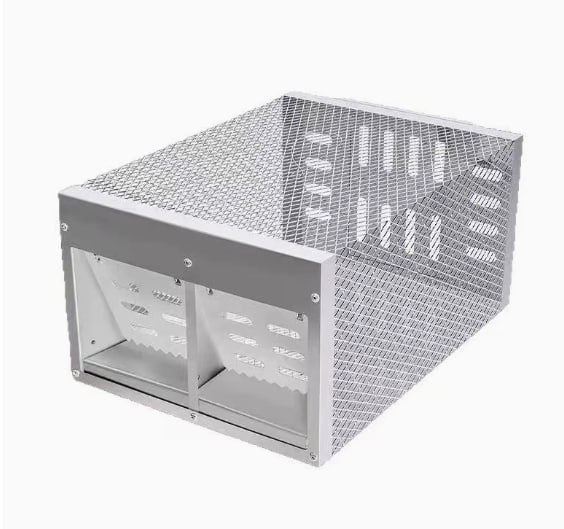 Cușcă Modulară din Metal cu Plasă – Ventilație Optimă