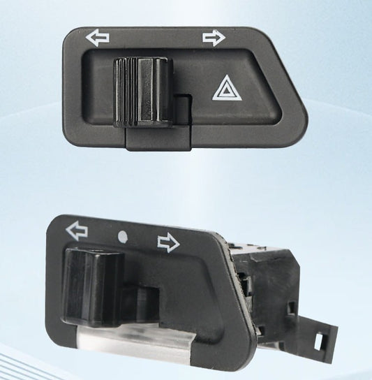 Comutator combinat pentru semnalizator + lumină de avarie (2 bucăți)