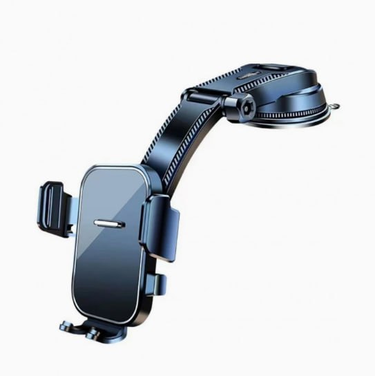 Suport Auto Telefon cu Ventuză și Braț Flexibil