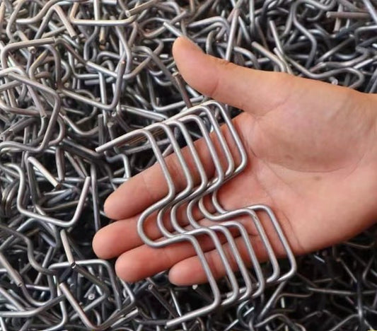 Agrafe Metalice Zigzag pentru Ramuri si Crengi (10 bucati)