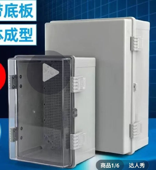 Cutie Electrică Etanșă cu Capac Transparent – Protecție Sigură