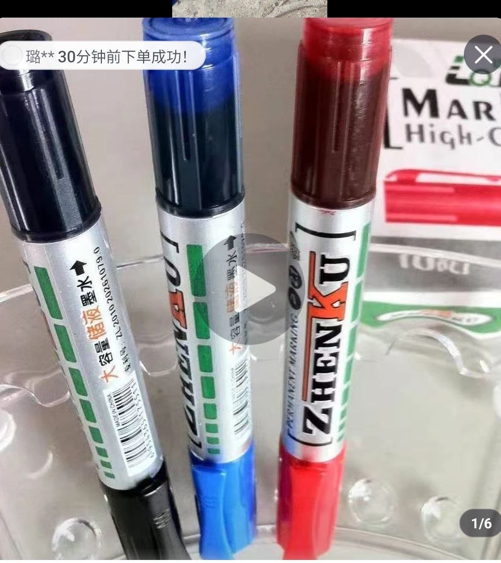 Set Markere Permanente Colorate – Scris Rezistent