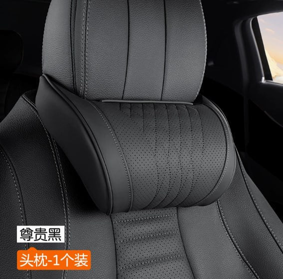 Pernă Auto pentru Gât și Cap – Suport Ergonomic din Piele