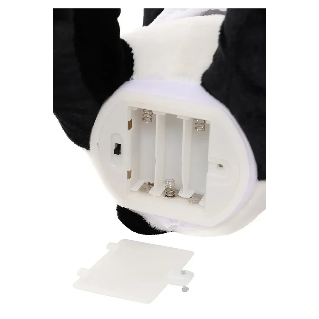 Panda interactivă cu păturică