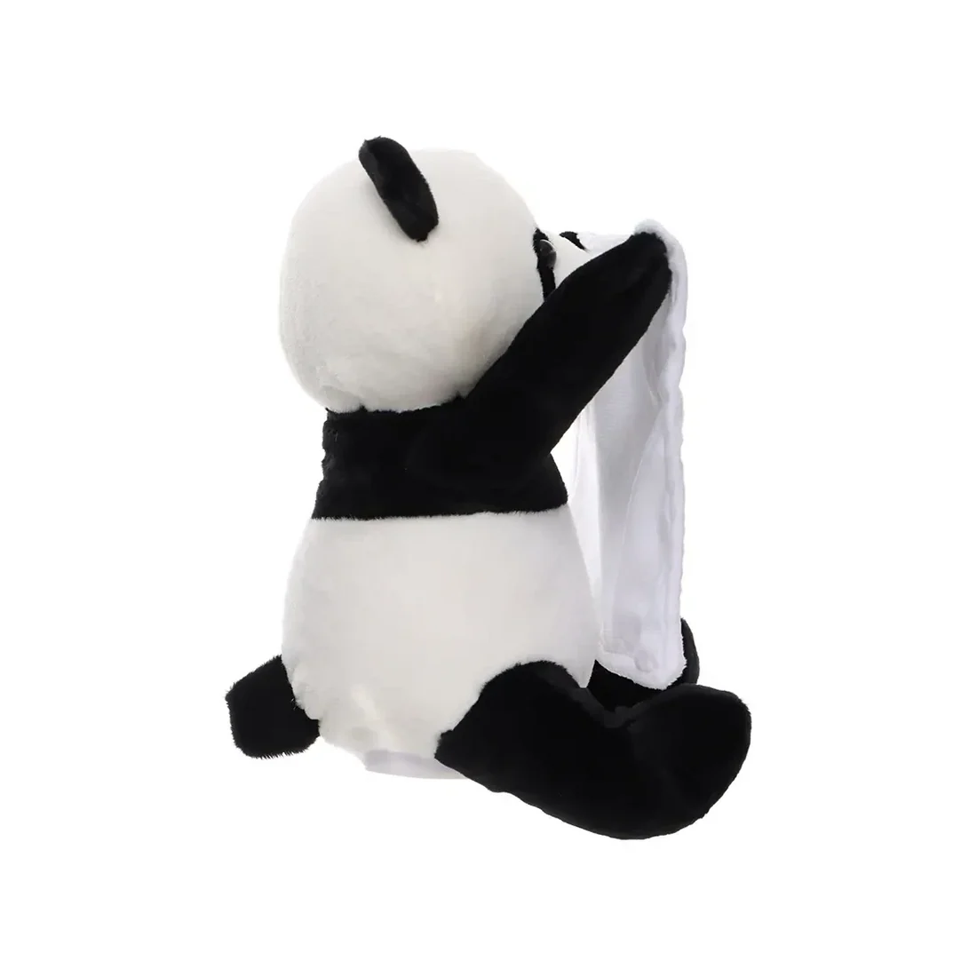 Panda interactivă cu păturică